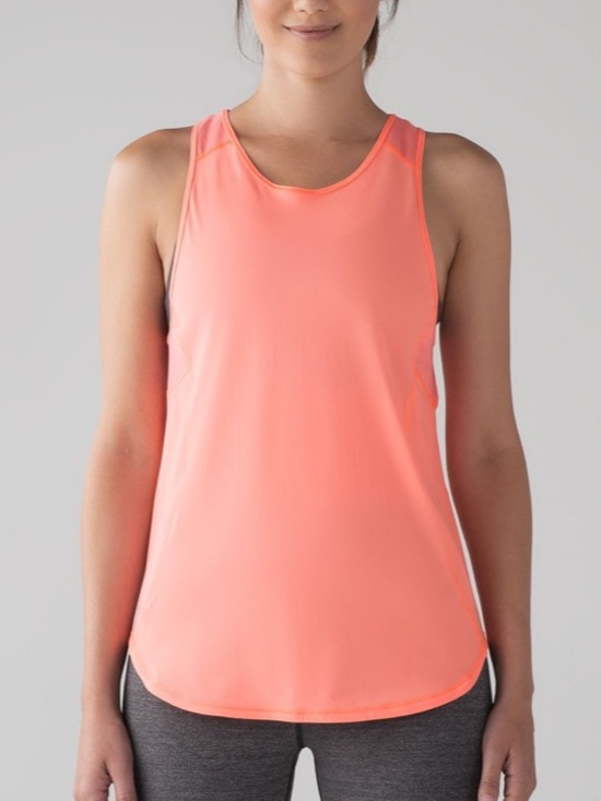 lululemon athletica Tops - lululemon athletica Sculpt Tank II in pop orange
